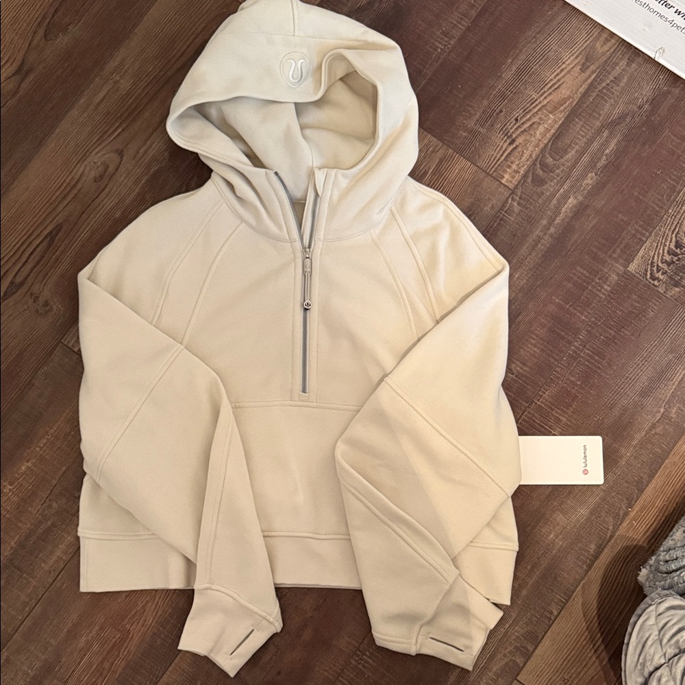 Lululemon Athletica Cream Hoodie
